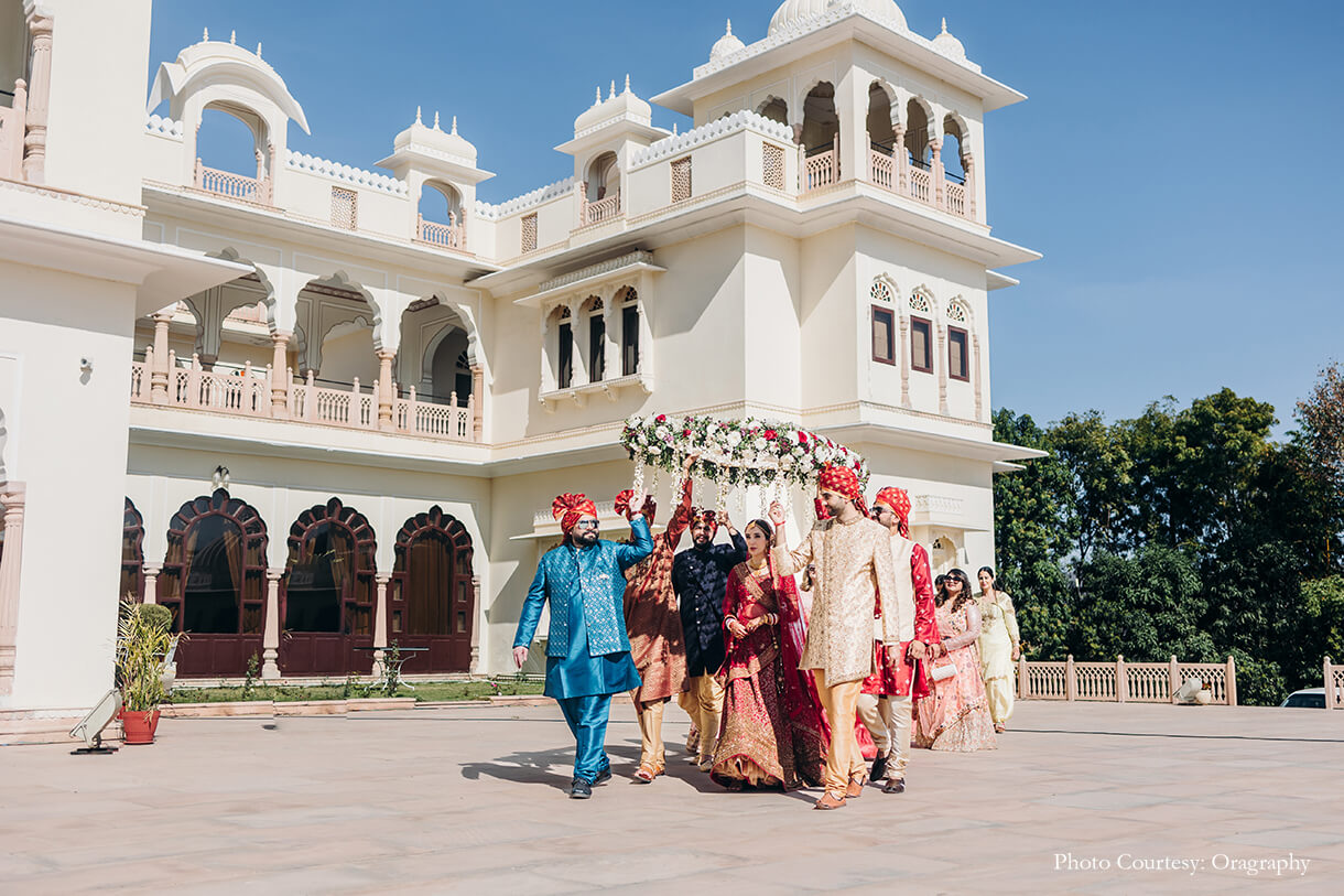 Suhani Gandhi and Sumit Arora, Jaipur