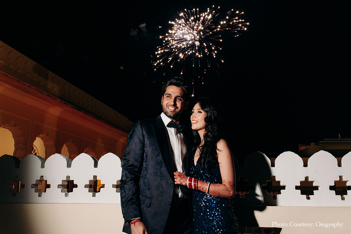 Suhani Gandhi and Sumit Arora, Jaipur