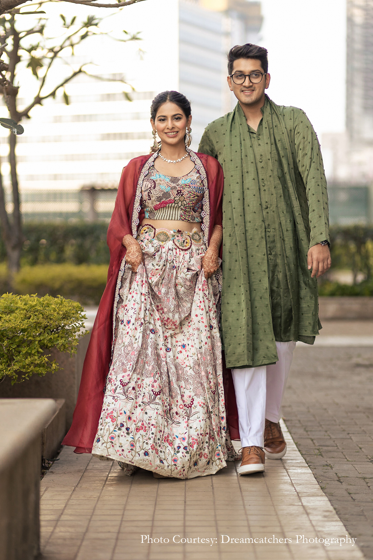 Tanishi Ravani and Paras Parekh, Mumbai