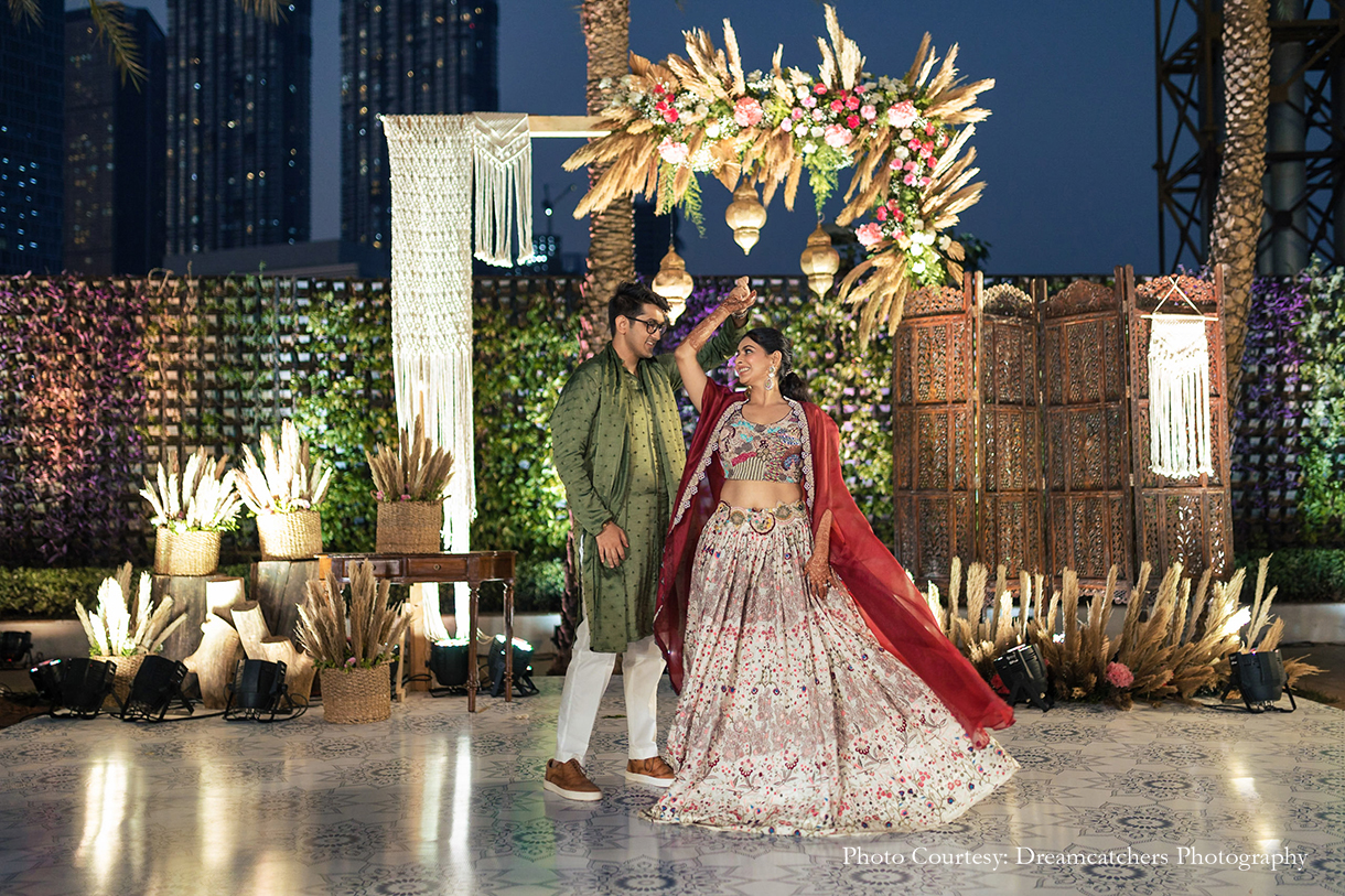 Tanishi Ravani and Paras Parekh, Mumbai