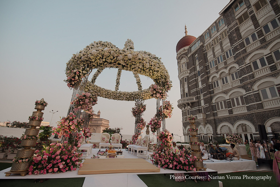 Floral Mandap at Taj Mahal Palace Mumbai