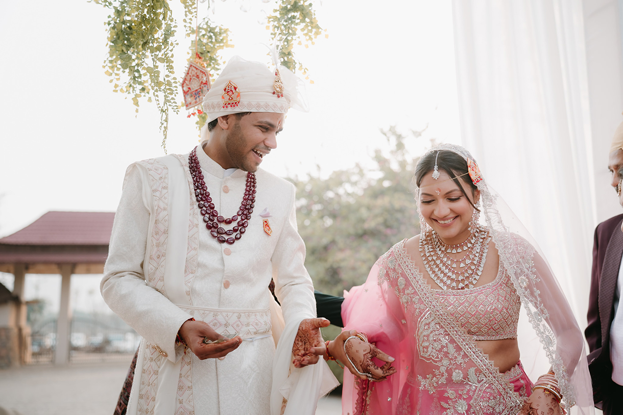 Tanya and Priyank, Ananta Spa & Resort, Jaipur