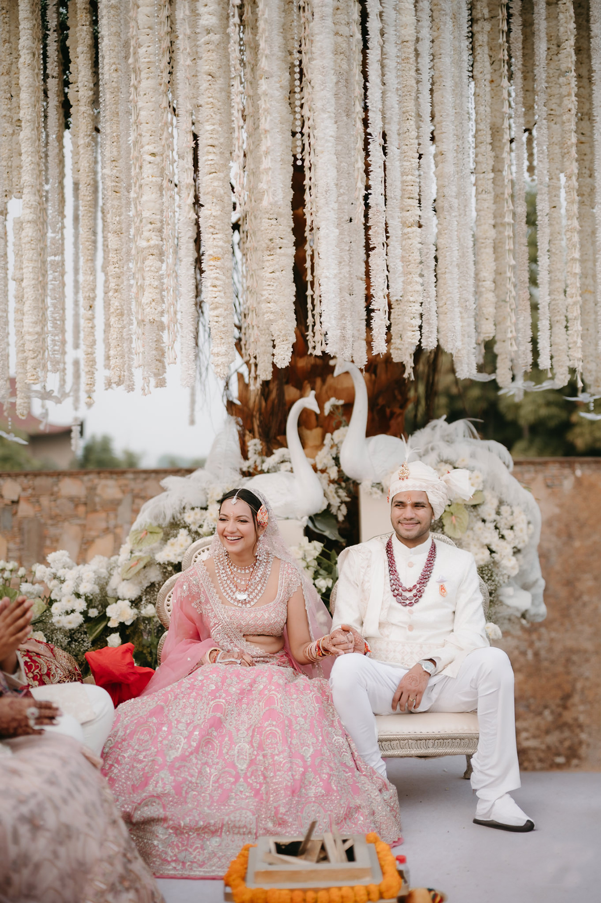 Tanya and Priyank, Ananta Spa & Resort, Jaipur