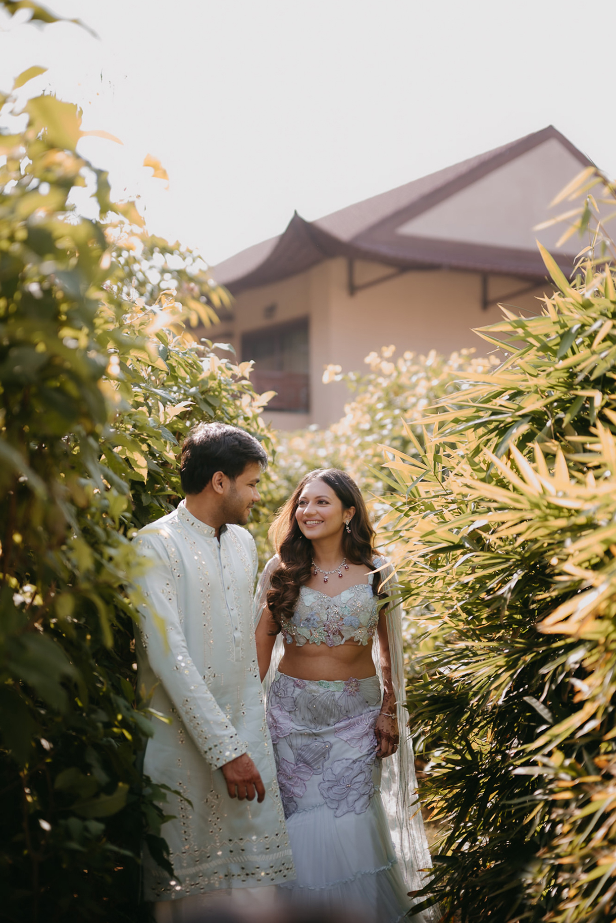 Tanya and Priyank, Ananta Spa & Resort, Jaipur