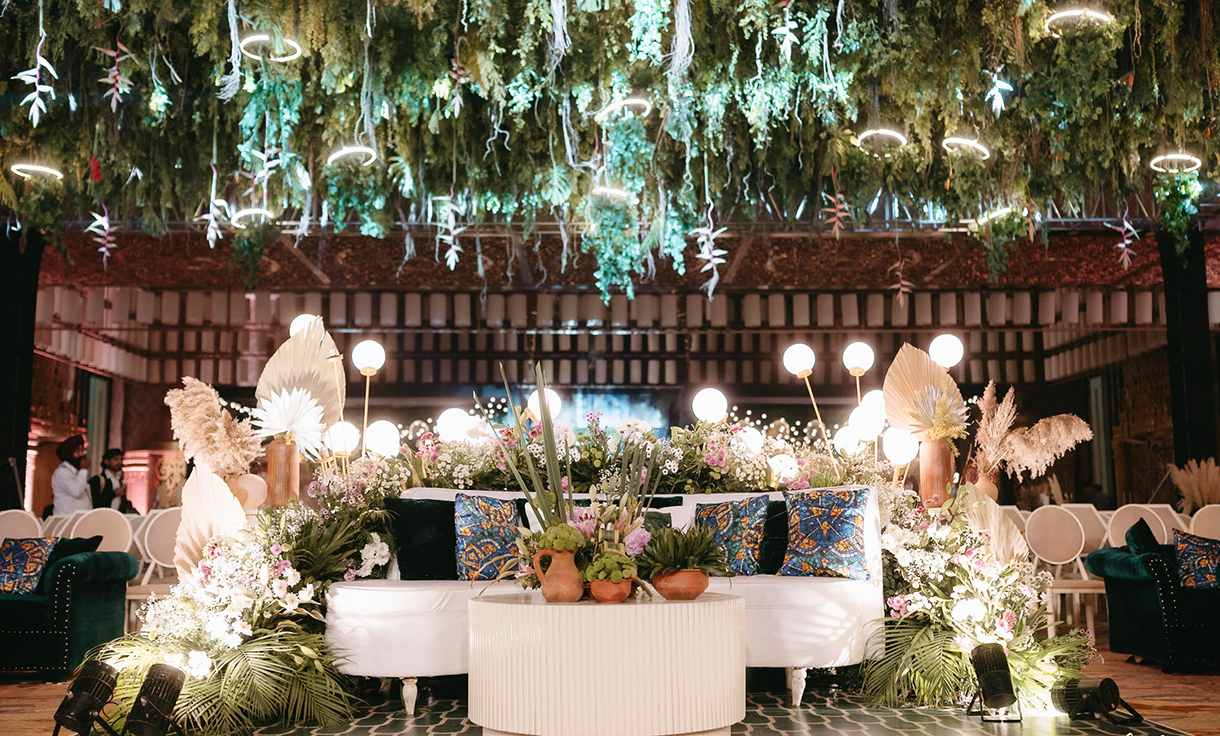 Tanya and Priyank, Ananta Spa & Resort, Jaipur