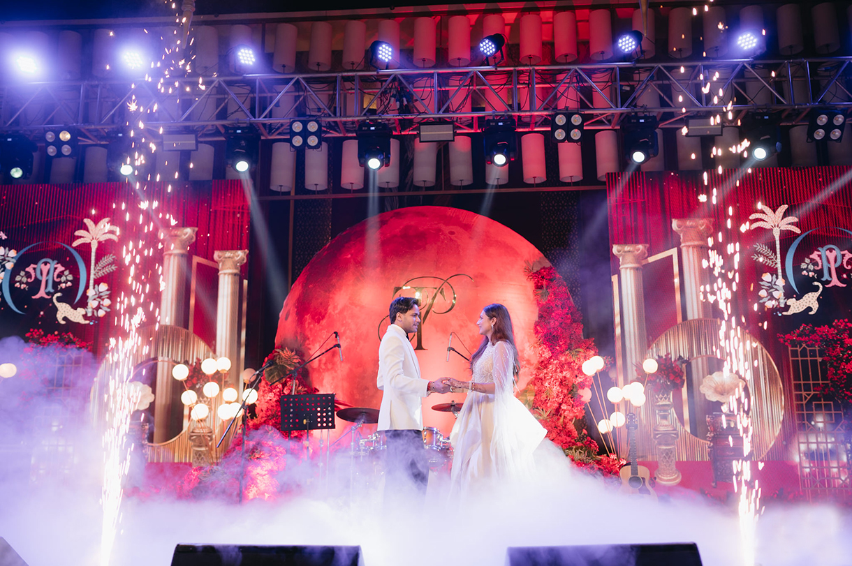 Tanya and Priyank, Ananta Spa & Resort, Jaipur