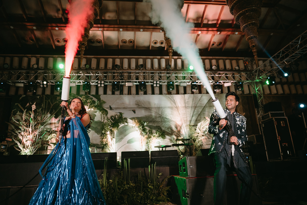 Tanya and Priyank, Ananta Spa & Resort, Jaipur