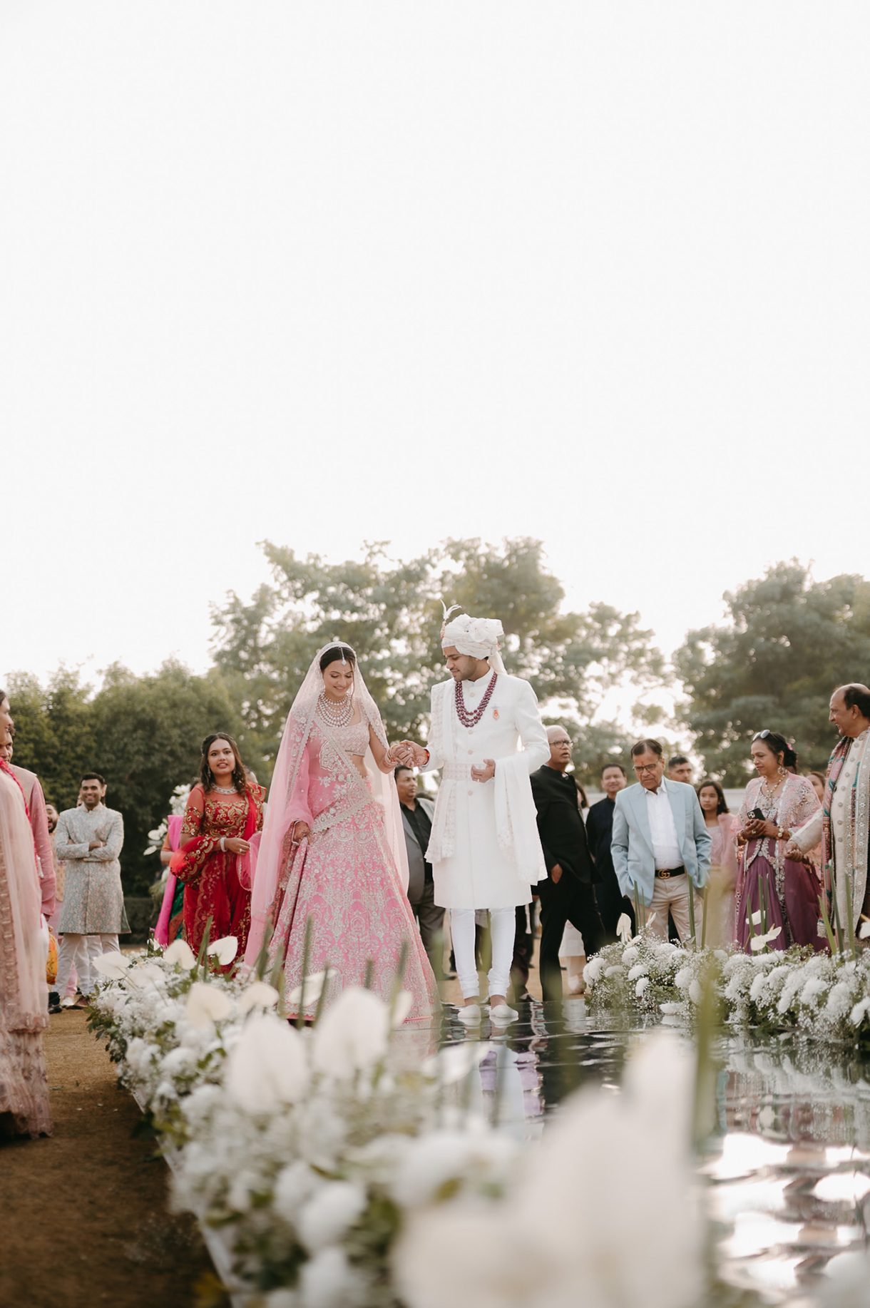 Tanya and Priyank, Ananta Spa & Resort, Jaipur