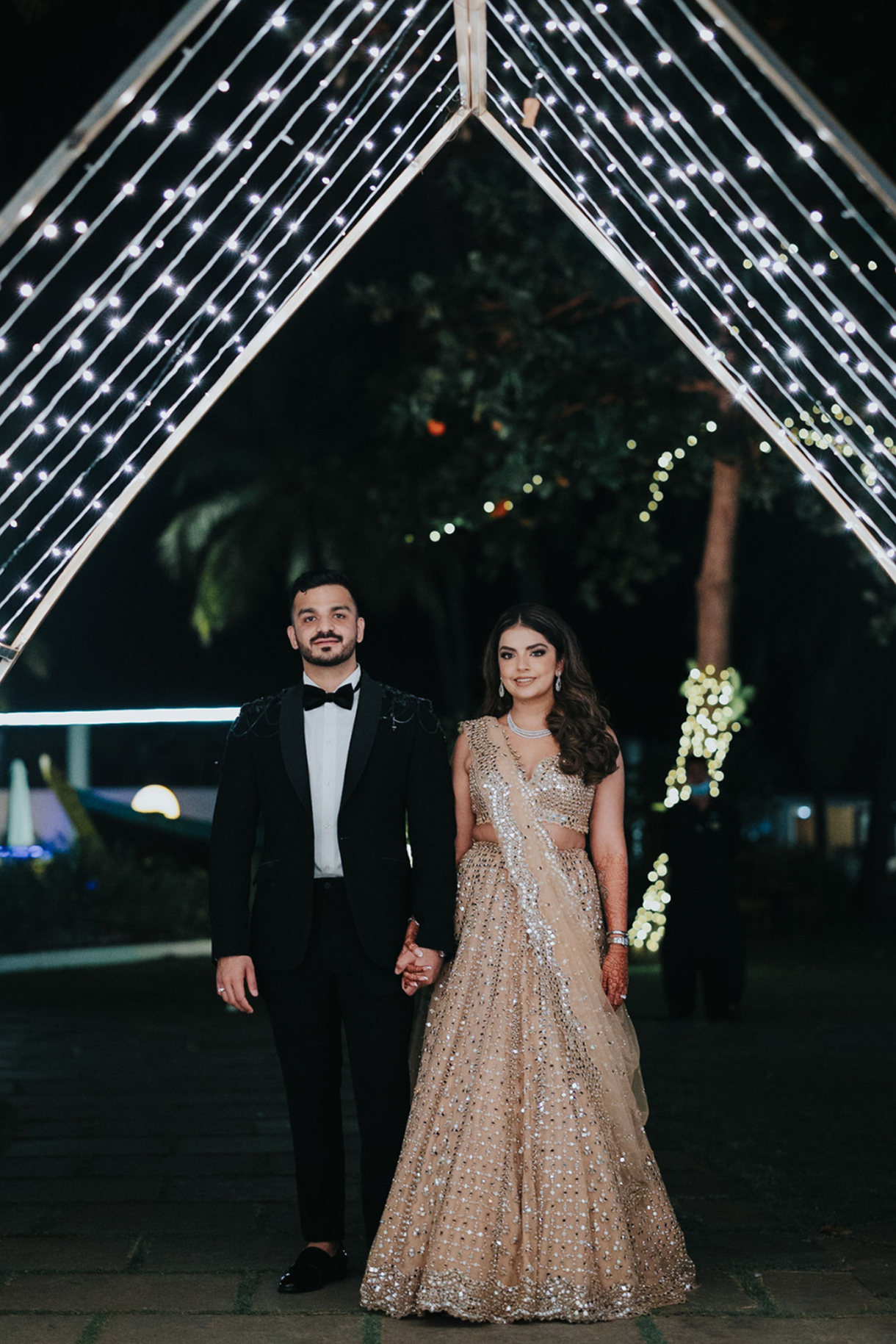 Trishna Lakhani and Akshit Khanna, Goa