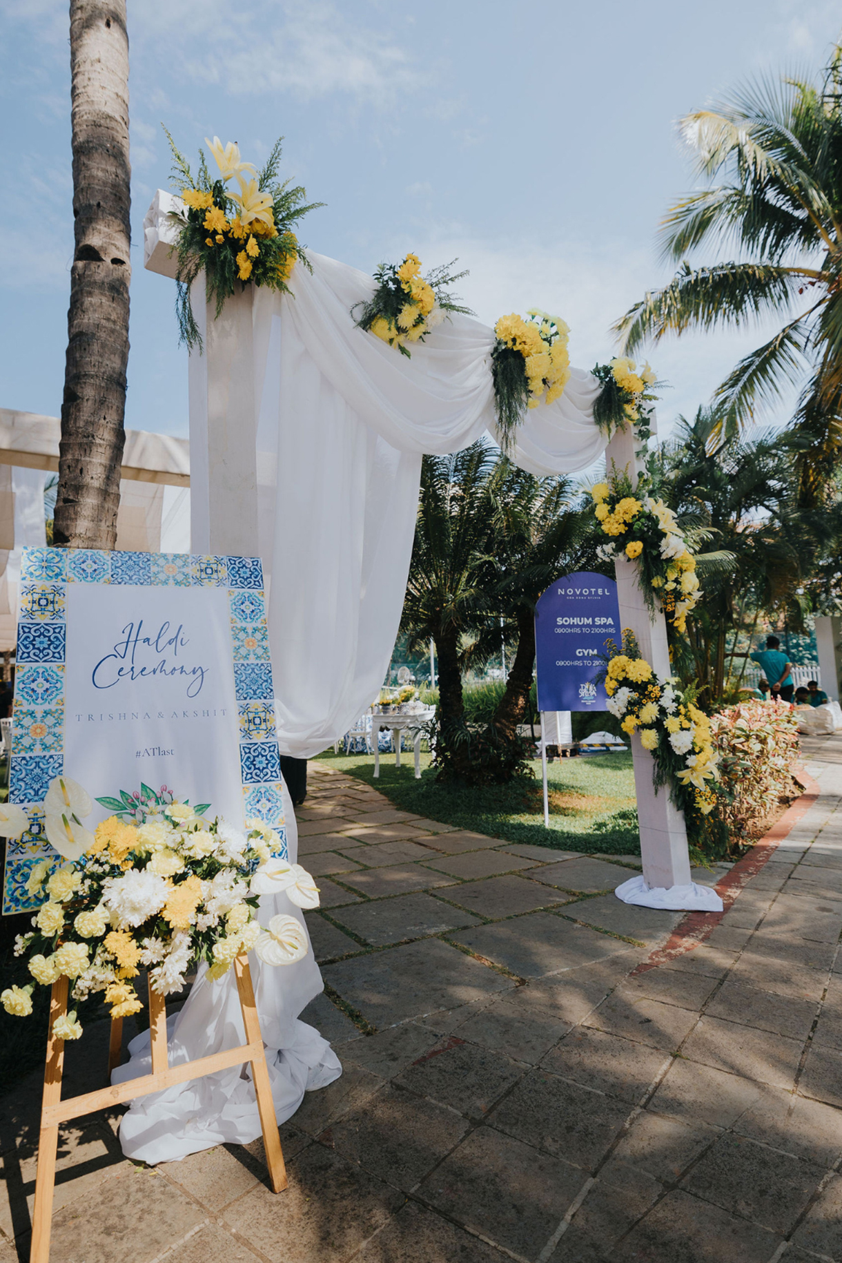 Trishna Lakhani and Akshit Khanna, Goa