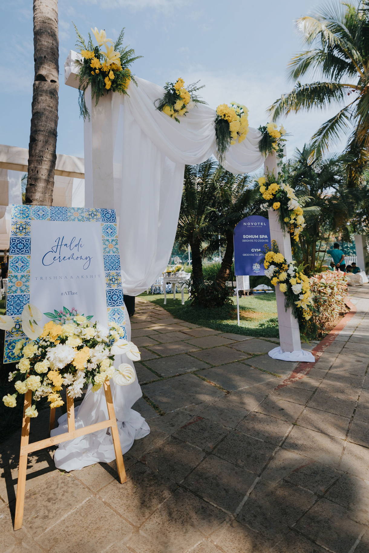 Trishna Lakhani and Akshit Khanna, Goa