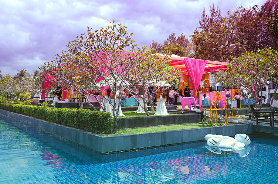 Tunisha and Siddhant, JW Marriott Khao Lak Resort & Spa, Thailand