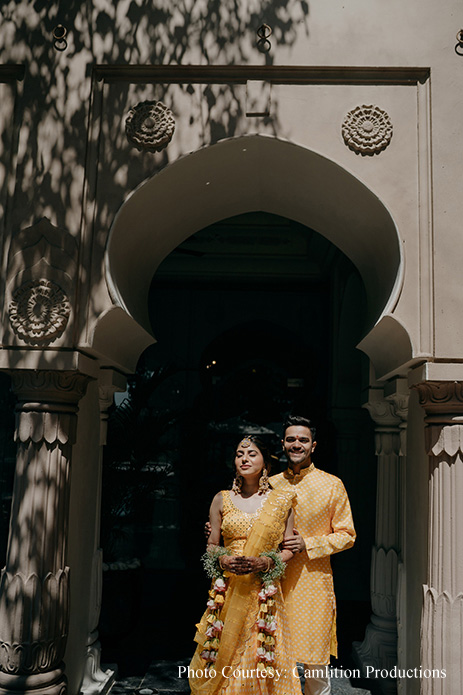 Ayushi Saggar and Vansh Mehndiratta, Hotel Fairmont Jaipur