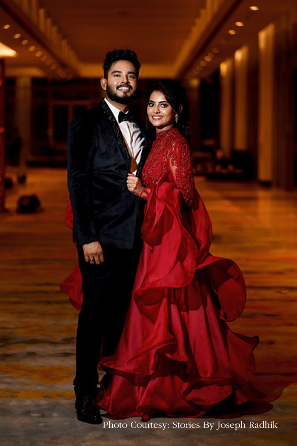 Varsha and Aadil, St. George Orthodox Dayro, Kerala