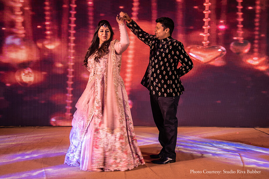 Bride & Groom Sangeet Performance Bride & Groom Sangeet Performance