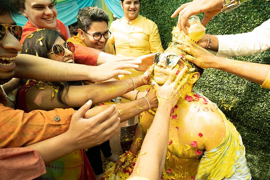 Fun Haldi Ceremony Fun Haldi Ceremony