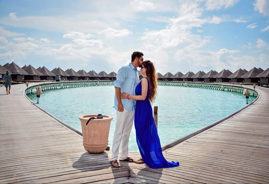 Aparna and Aayush, Taj Exotica Resort and Spa, Maldives