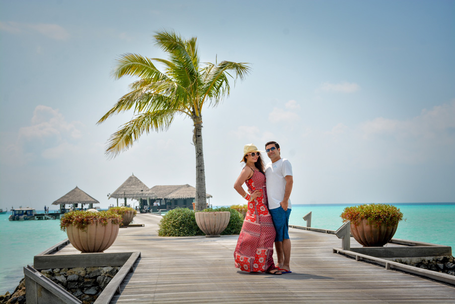 Shivam and Amisha, Maldives