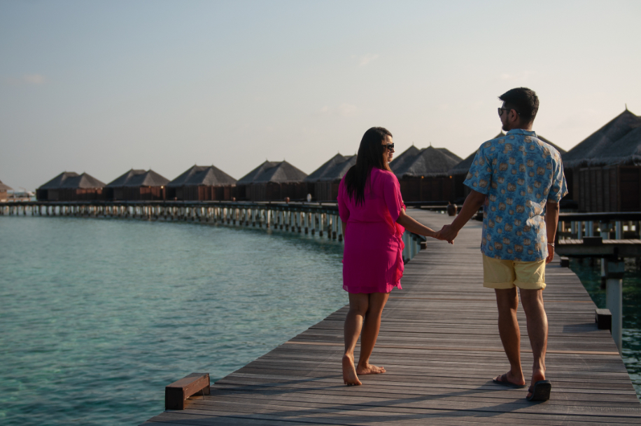 Anshima and Vikesh | The Maldives | Honeymoon Stories | WeddingSutra