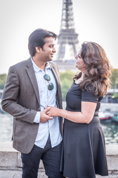 Anup and Parul, France