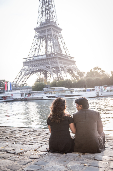 Anup and Parul, France