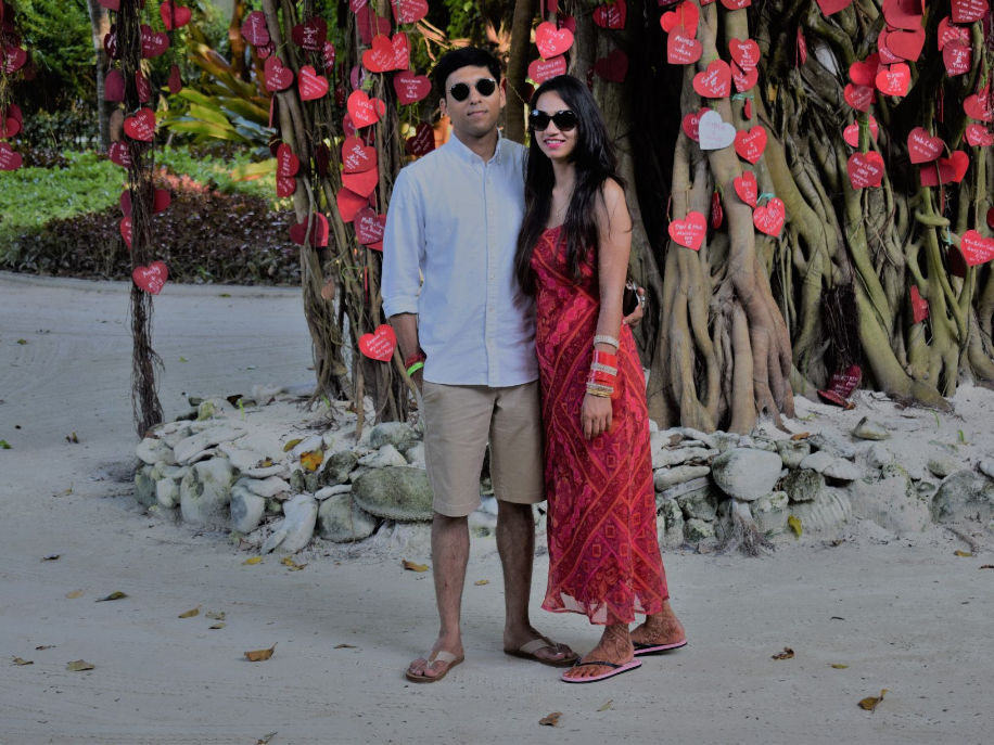 Arti and Udbhav, Maldives