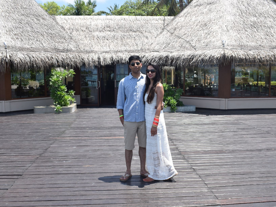Arti and Udbhav, Maldives