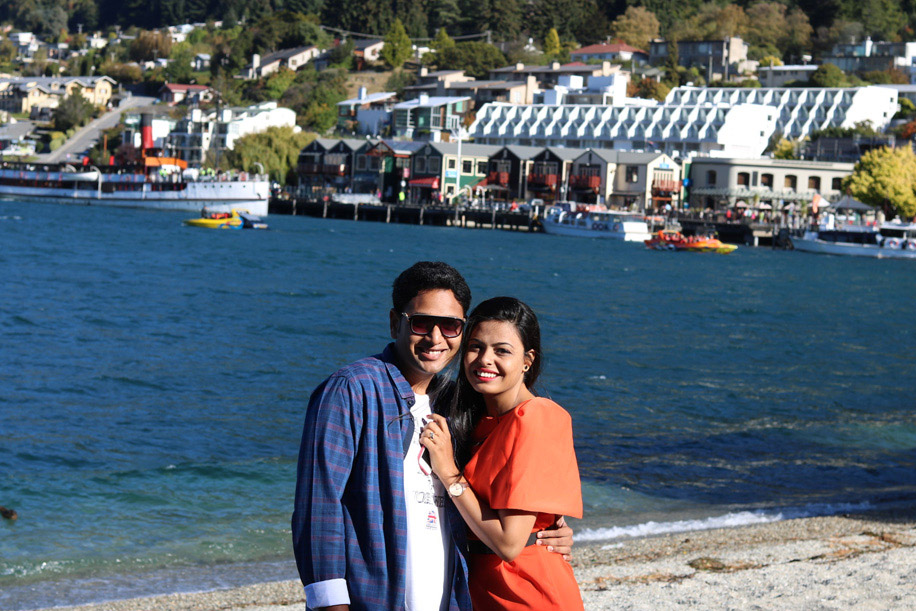 Dipsi and Dhaval, New Zealand