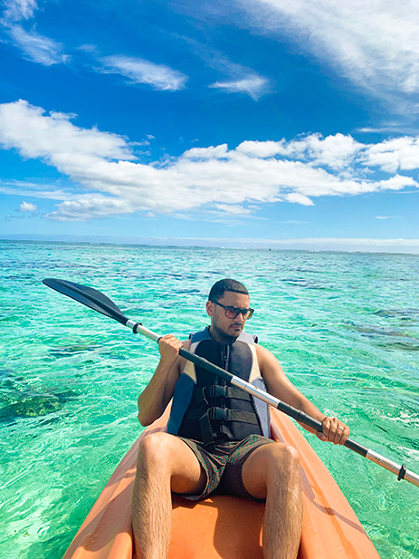 Disha and Shil, Bora Bora and Moorea