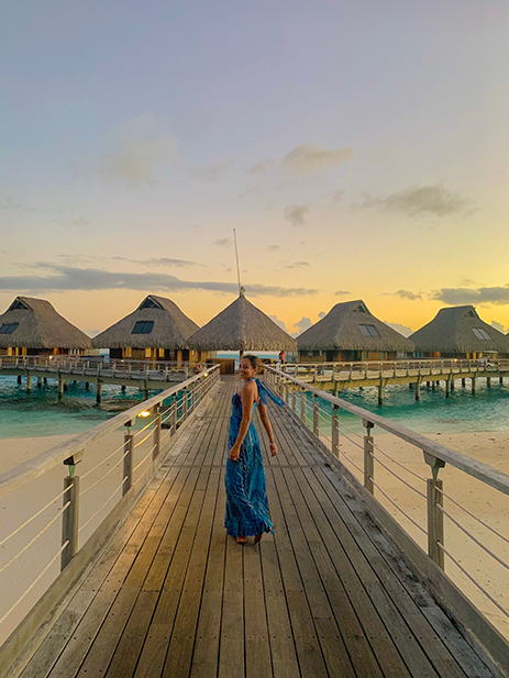 Disha and Shil, Bora Bora and Moorea