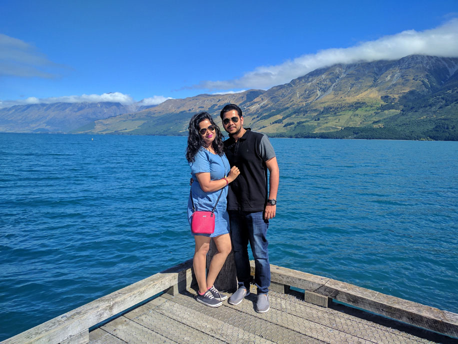 Garima and Dheeraj, New Zealand