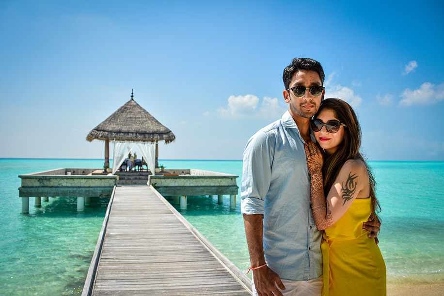 Henna and Udit, Maldives