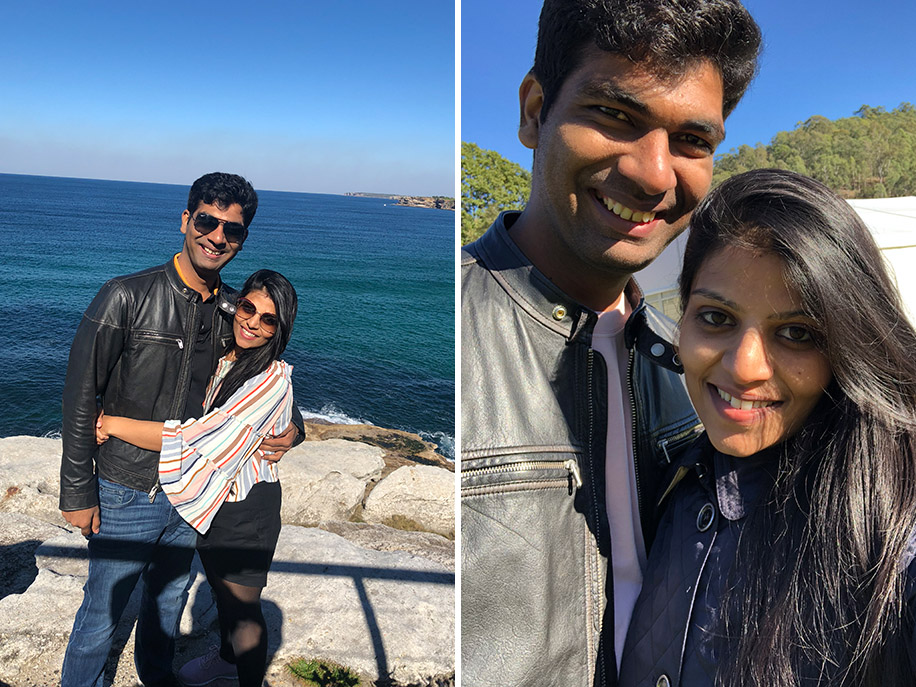 Kanika and Abhinav Honeymoon in Fiji & Australia