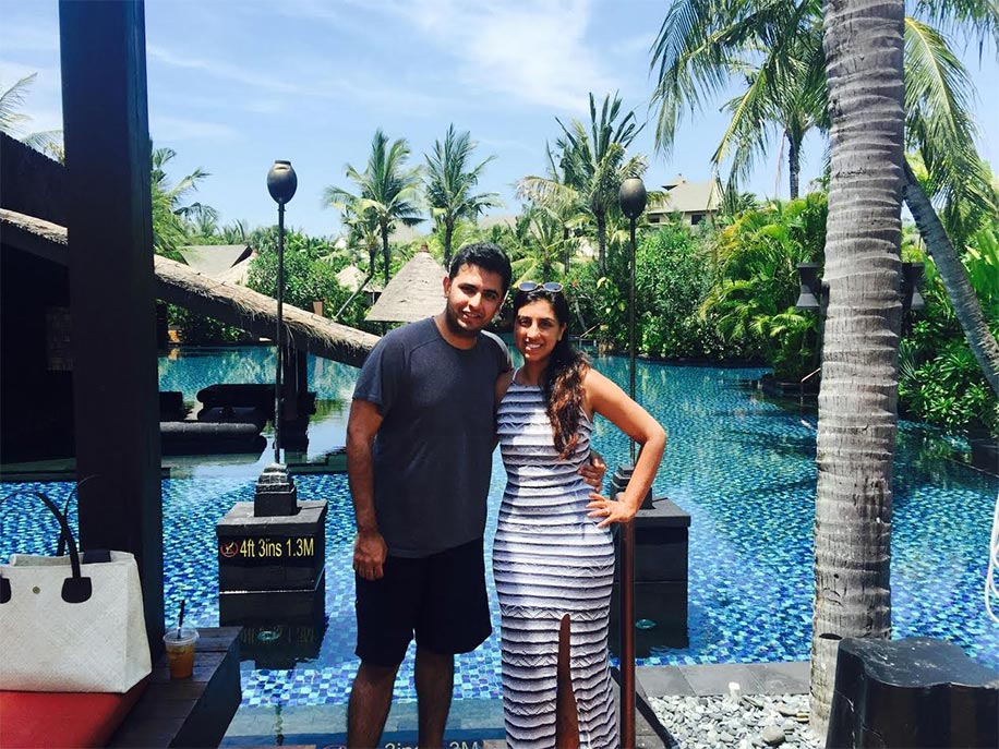 Monica and Yash, Bali