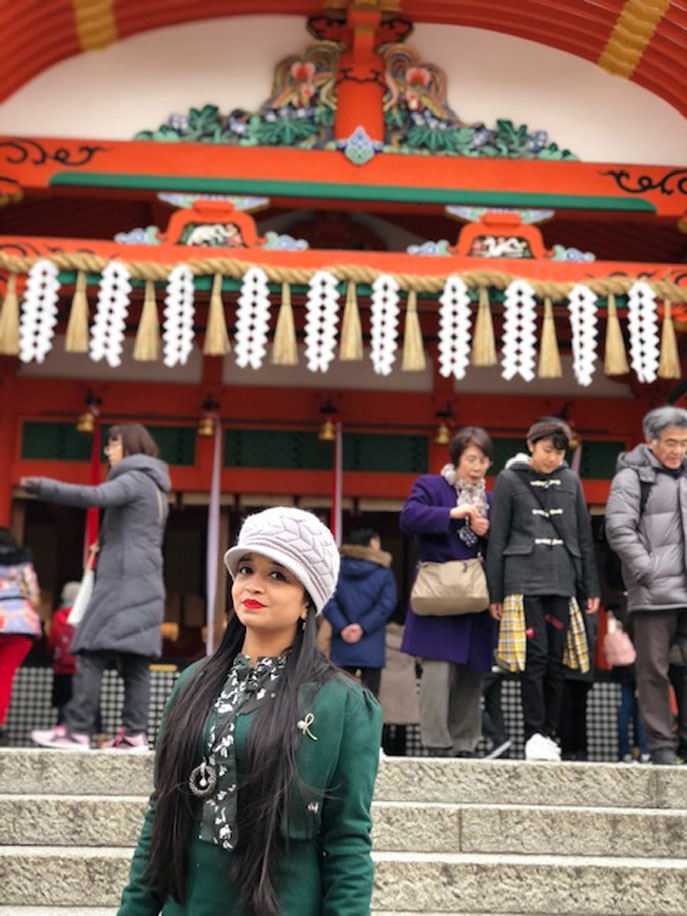 Neha and Yatendra, Japan