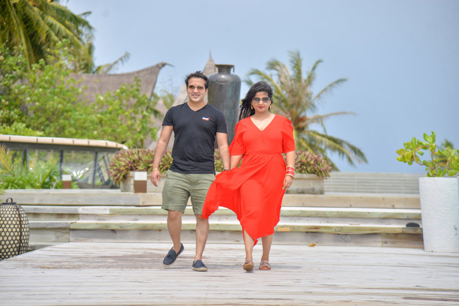 Priyajeet and Nisha, Maldives