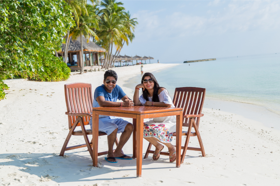 Preeti and Vipul, Maldives