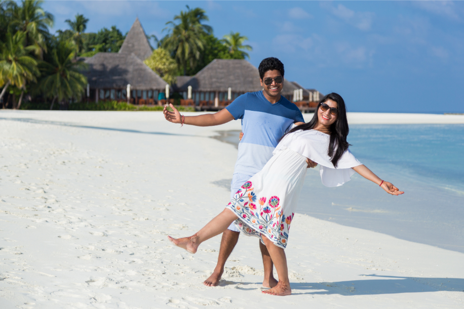 Preeti and Vipul | Maldives | Honeymoon Stories | WeddingSutra