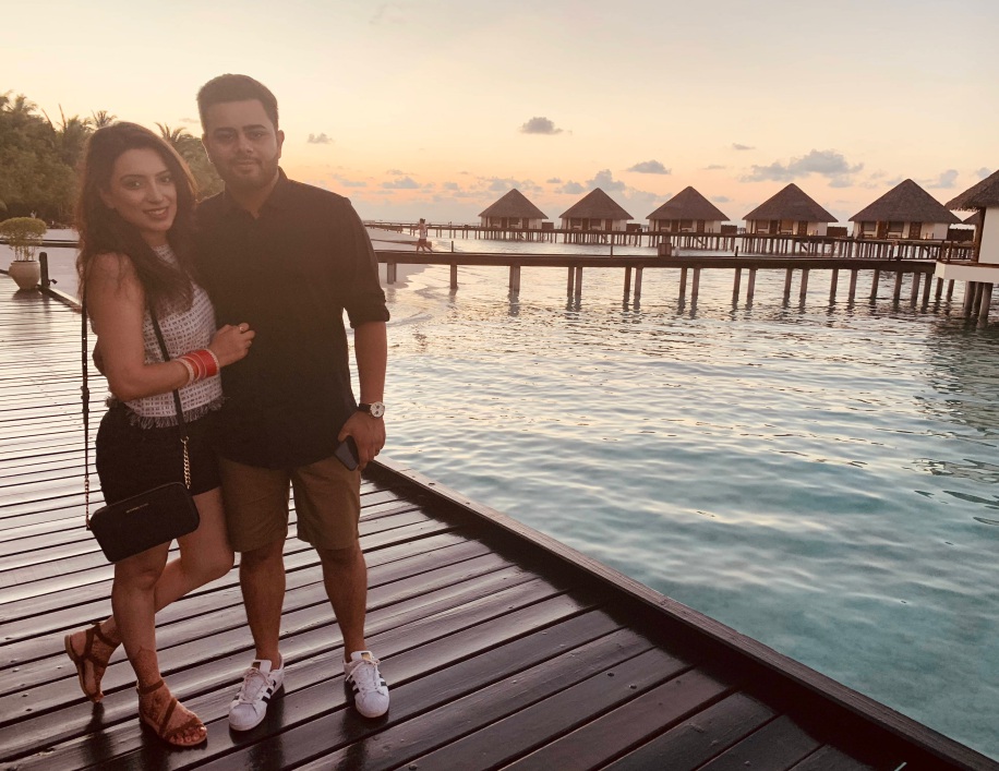 Priya Bhatia Dua and Dhruv Dua Honeymoon in Maldives