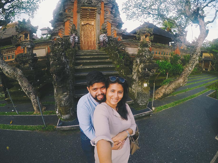 Shreya Sen and Saurish Basu, Bali