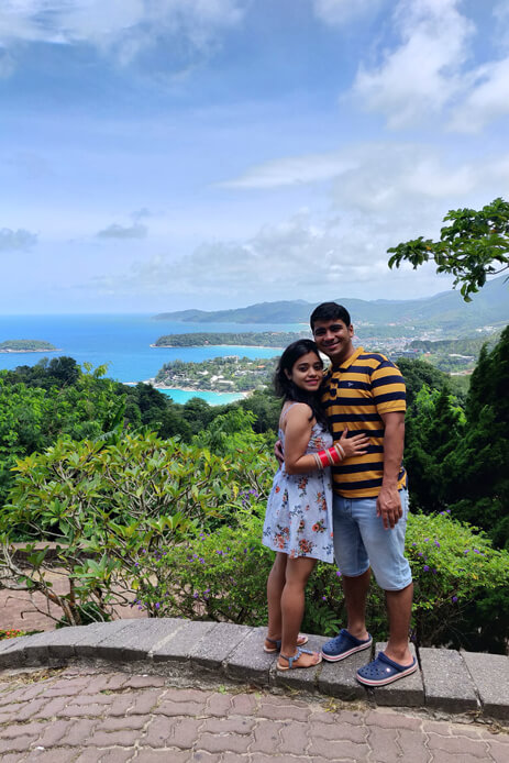 Shrishti and Mohit, Thailand and Bali