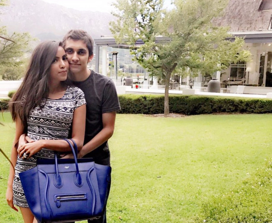 Suhena and Samvid, Seychelles and South Africa