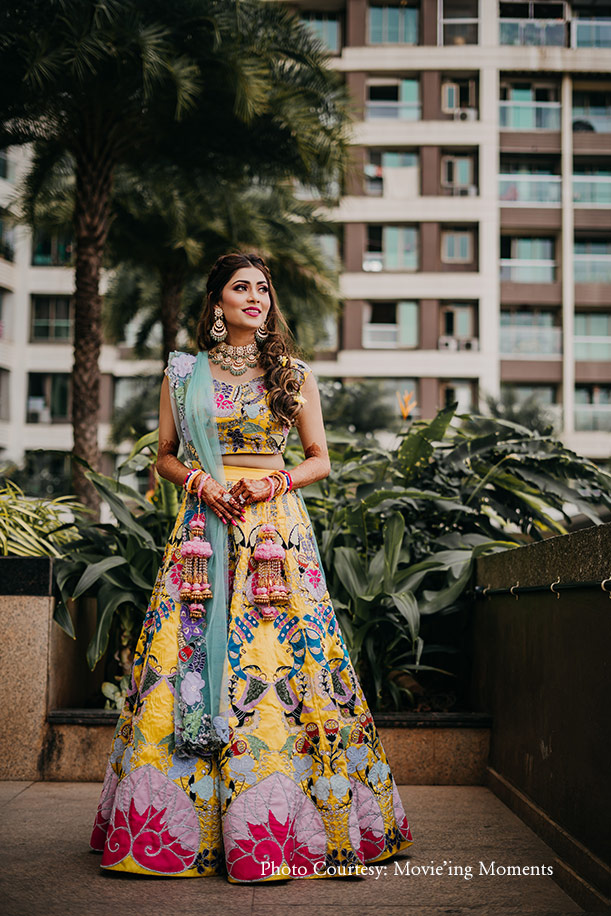 Bright Yellow Lehenga