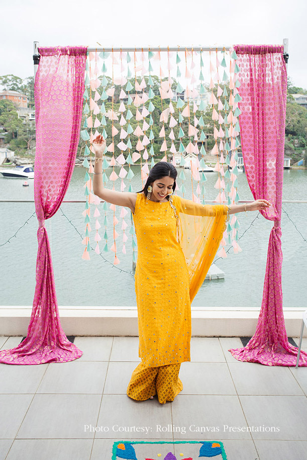 Yellow Salwar Kameez