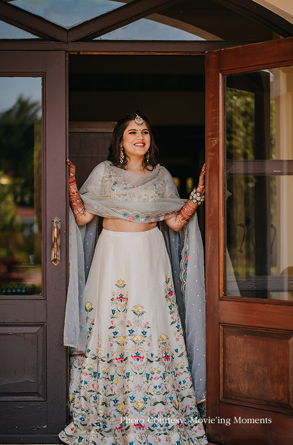 Embroidered Skirt for Mehndi