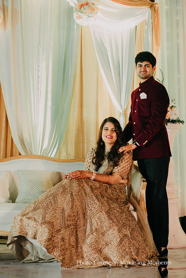 Gold lehenga