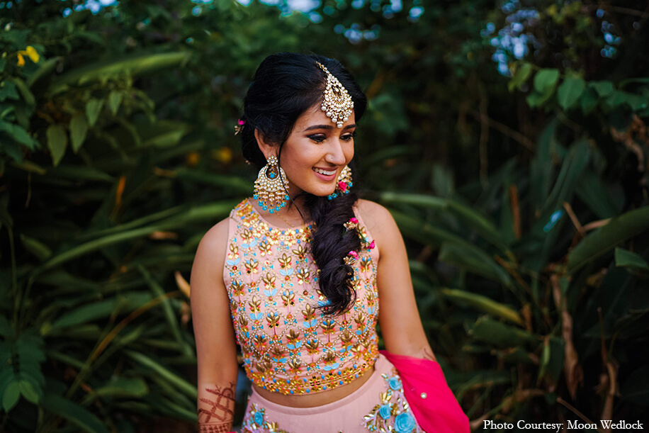 Reception lehenga