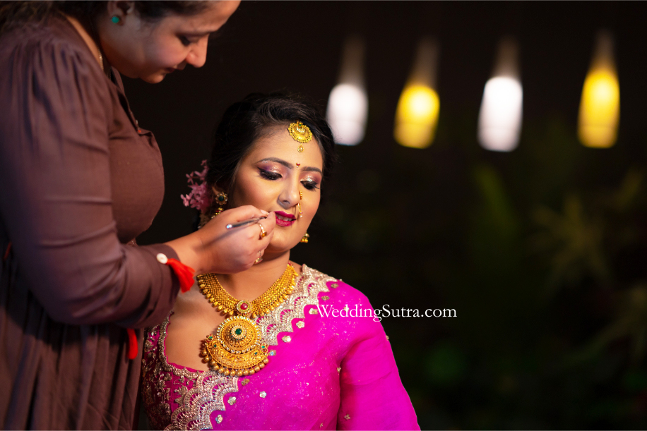 Wedding makeovers by Safa Malim and Kinjal Joshi