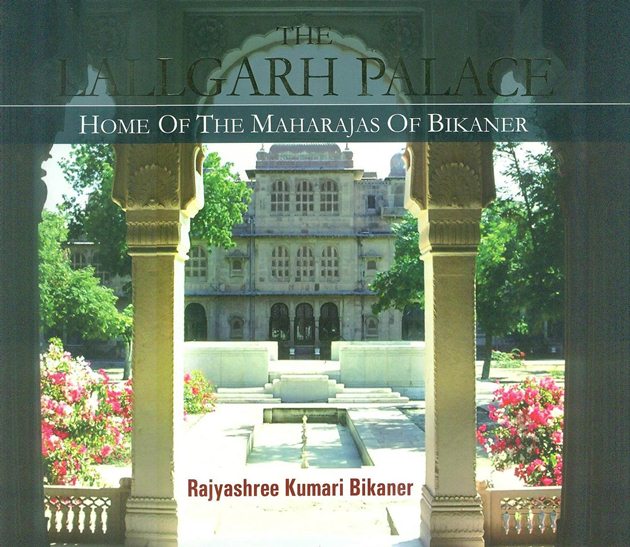 Princess Rajyashree Kumari of Bikaner- The Lallgarh Palace Cover Page(Book)
