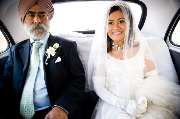 Sikh father christian bride_Udaipur_10052